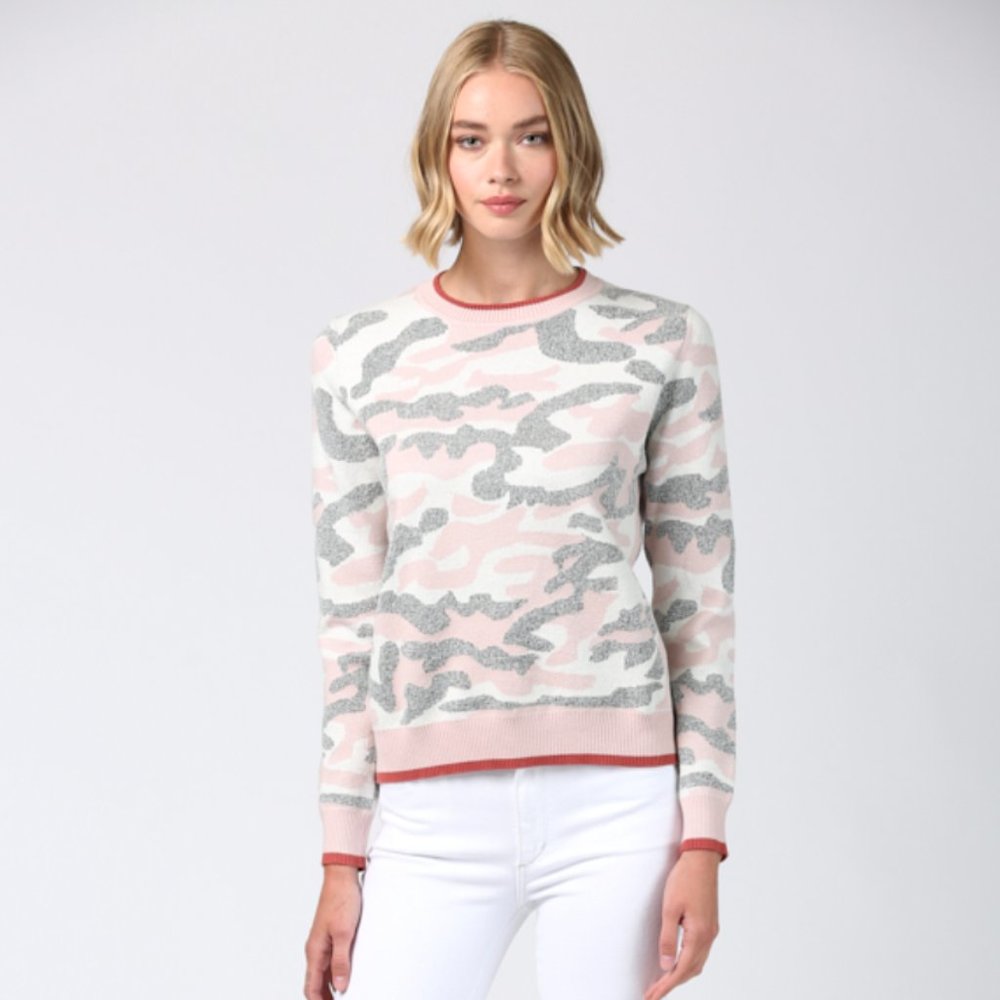 NWT - Fate Pink Camo Sweater - Picture 5 of 5